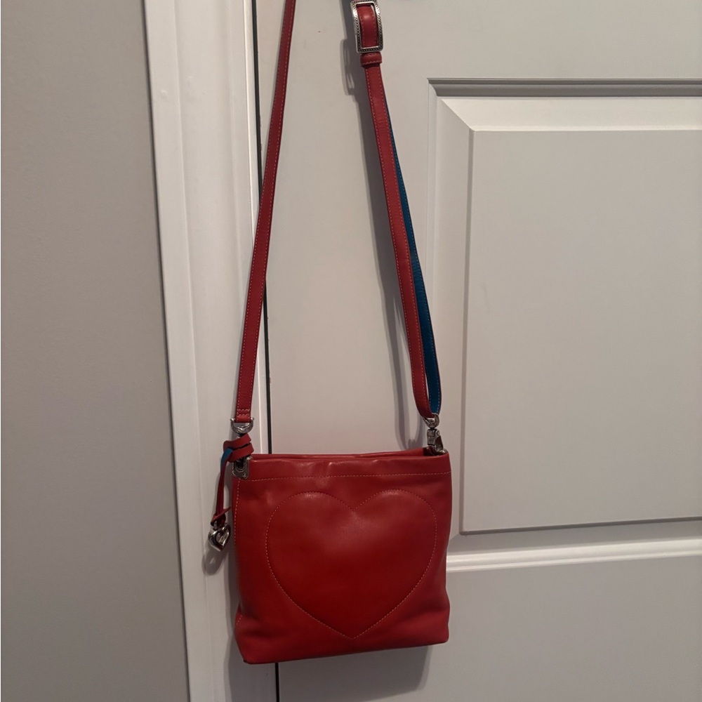BRIGHTON JODI Burnt Orange Romantic & Victorian 2 in 1 Reversible Shoulder Bag